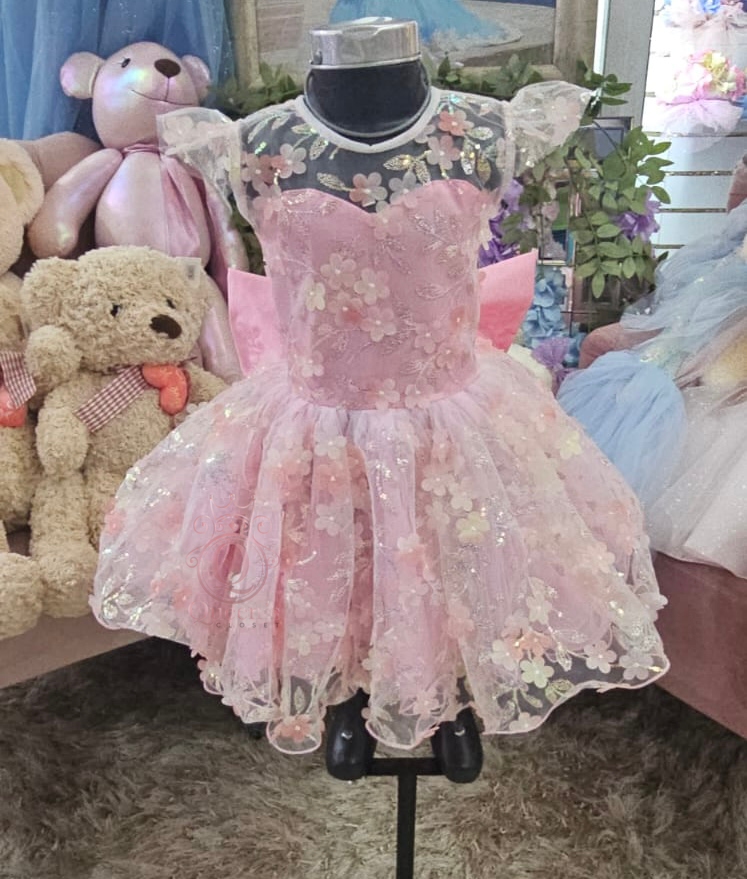 Daisy Removable 2 Pieces Pink