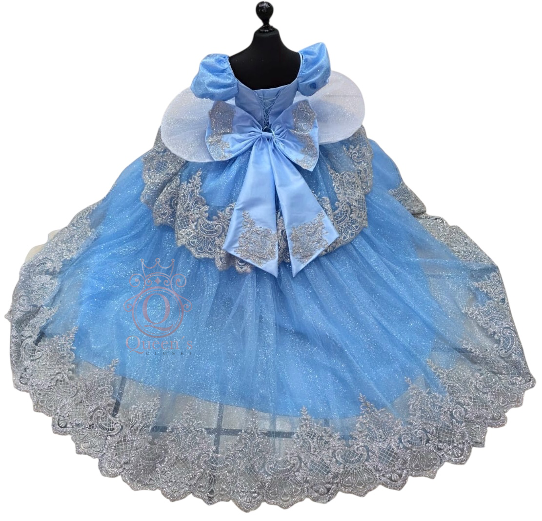 Cinderella Removable 2 Pieces Short Sleeve