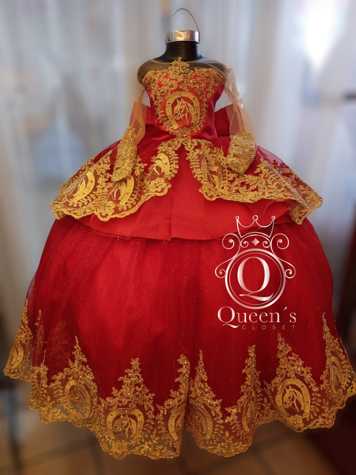 Rosario Removable 2 Pieces Red