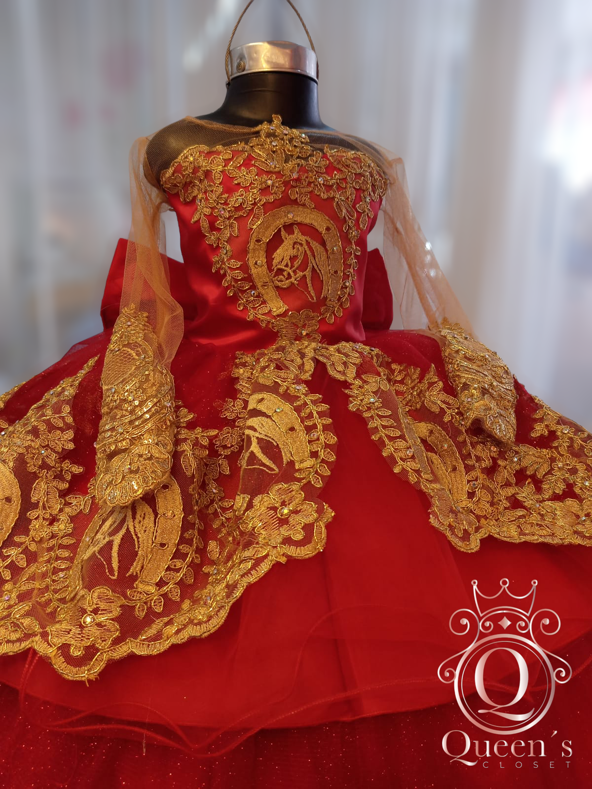 Rosario Removable 2 Pieces Red