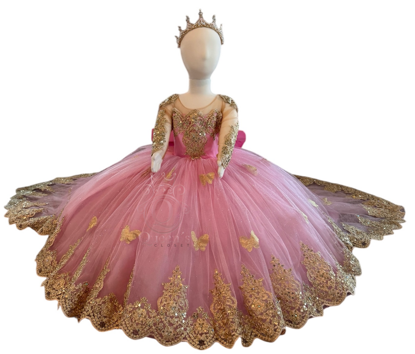 Mayte with Butterflies Pink