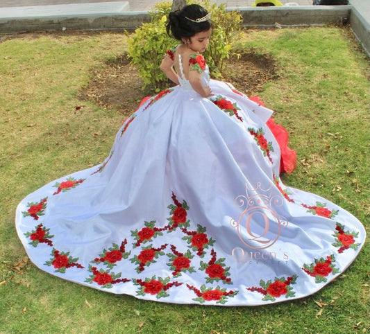 Guadalupe Package (Dress, Petticoat, Bouquet, Crown)
