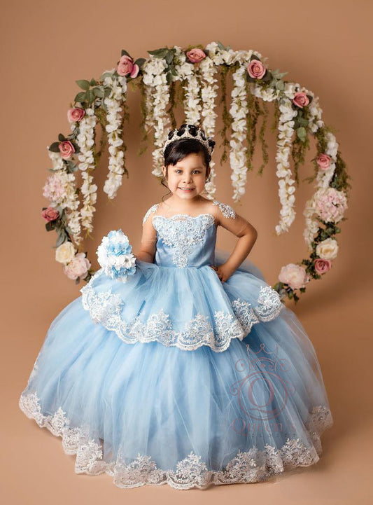 Samantha Package (Dress, Petticoat, Bouquet, Crown)