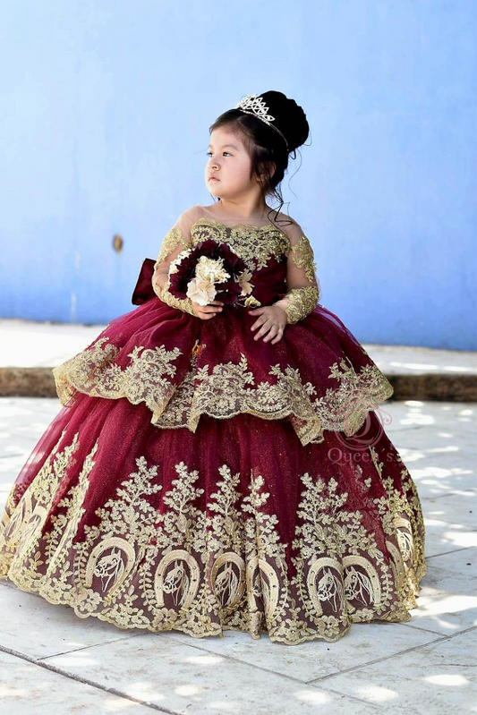 Francisca Package (Dress, Petticoat, Bouquet, Crown)