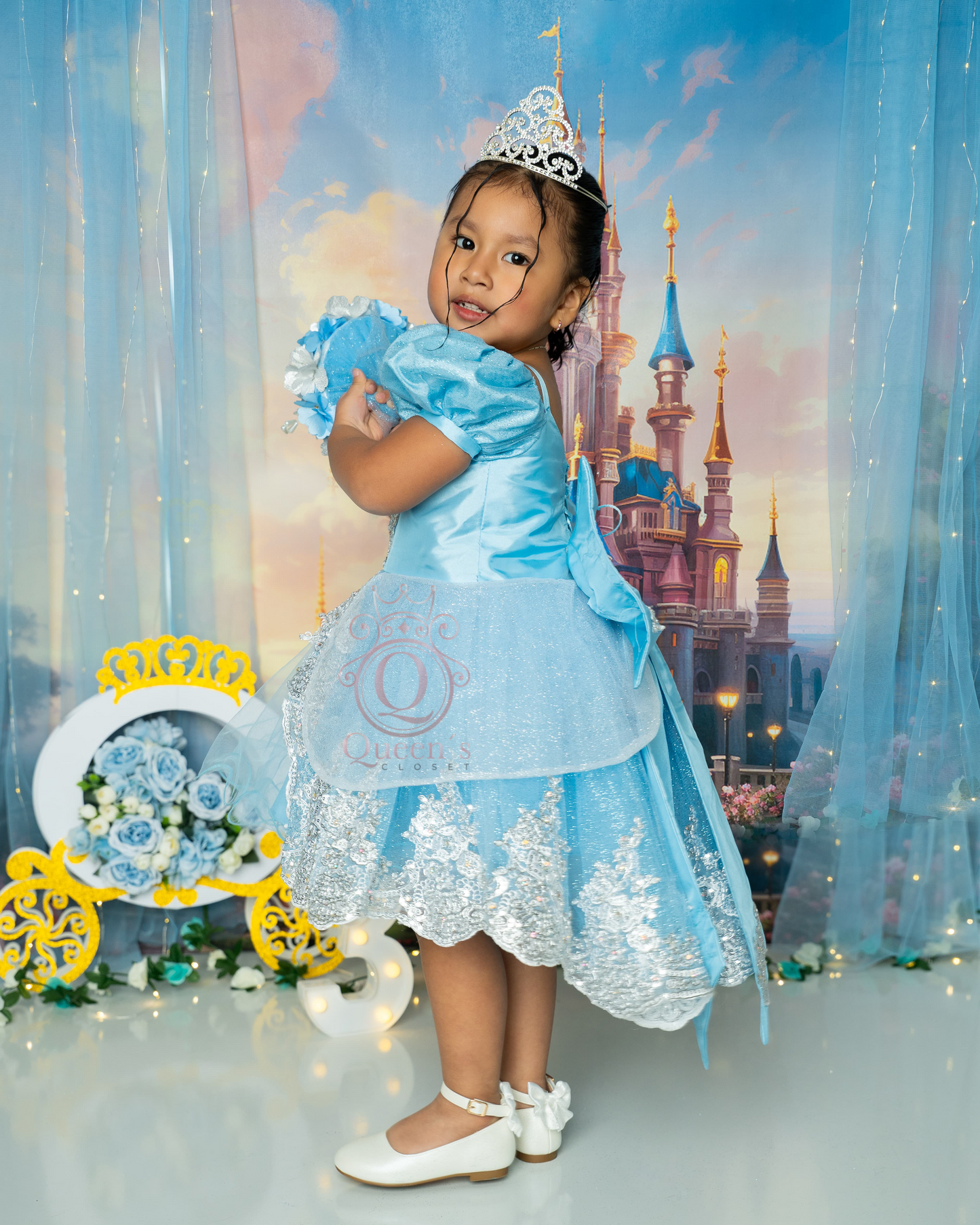 Cinderella Removable 2 Pieces Short Sleeve