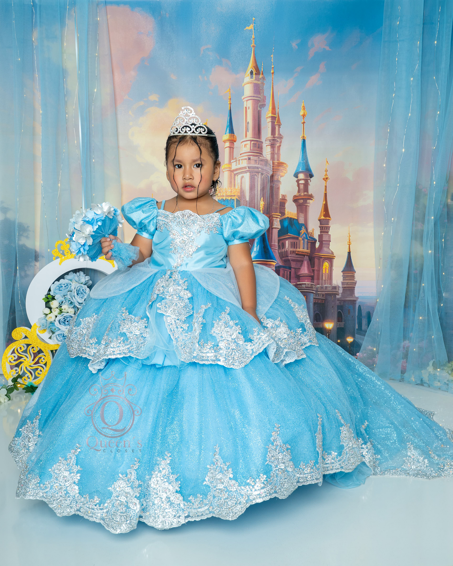Cinderella Removable 2 Pieces Short Sleeve