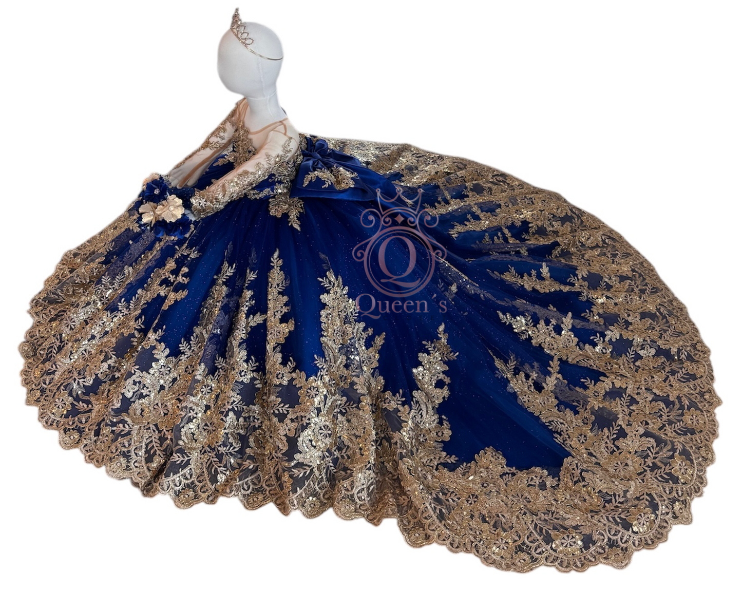 Giselle Removable 2 Pieces Royal Blue