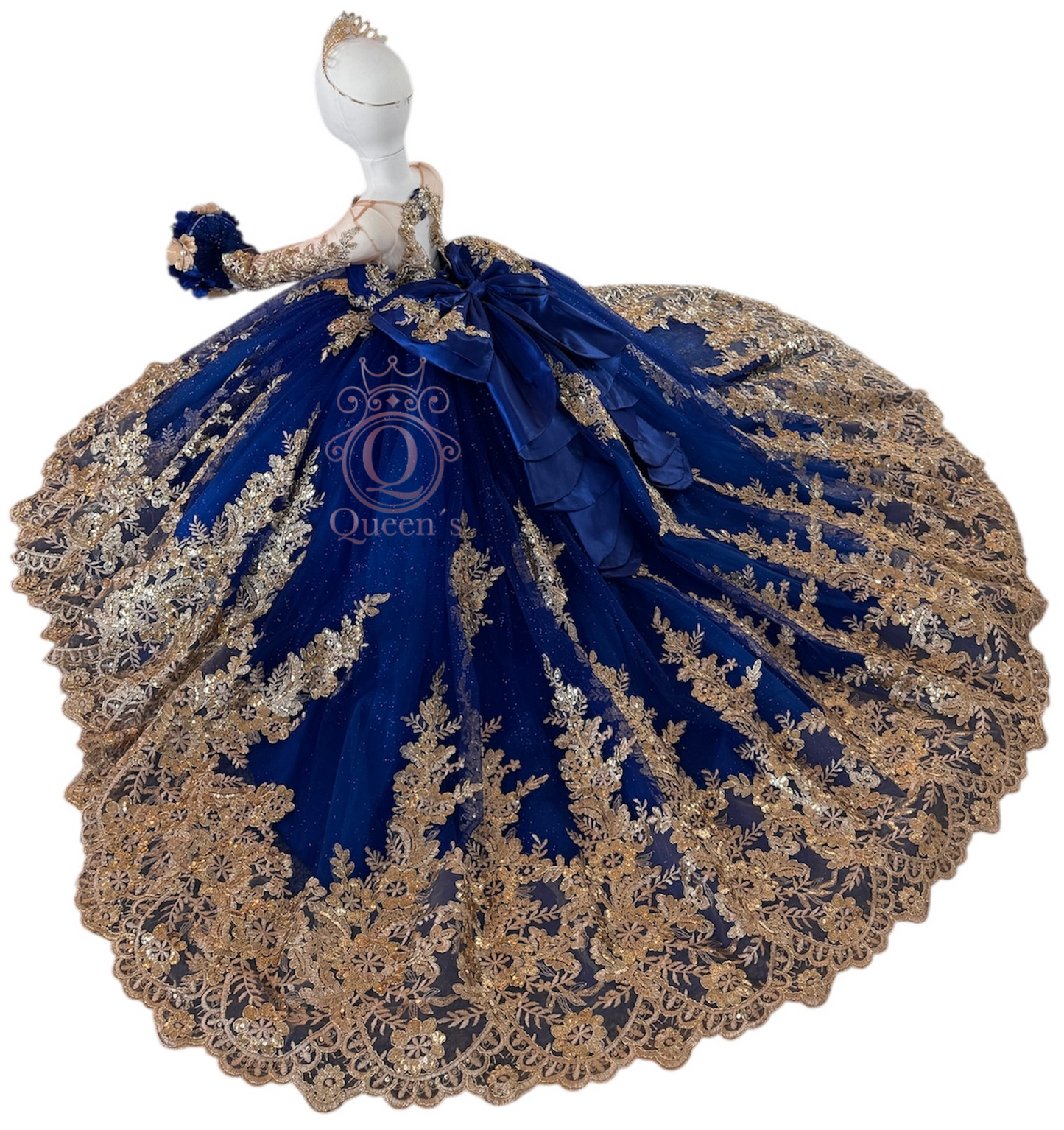 Giselle Removable 2 Pieces Royal Blue