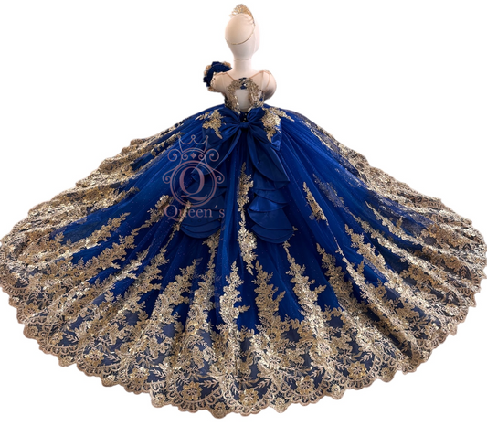 Giselle Removable 2 Pieces Royal Blue