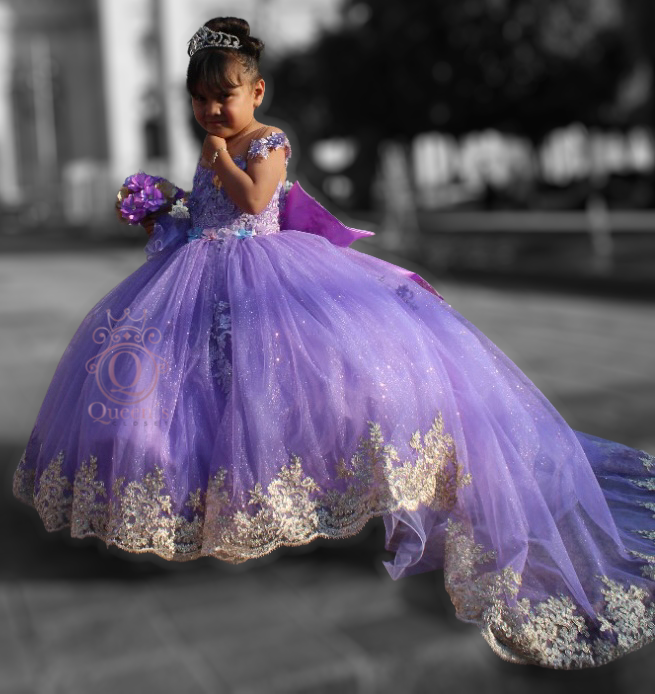 Lilia Package (Dress, Petticoat, Bouquet, Crown)