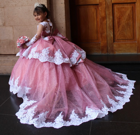 Claudia Package (Dress, Petticoat, Bouquet, Crown)