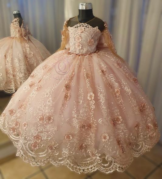 Chloe Package (Dress, Petticoat, Bouquet, Crown)