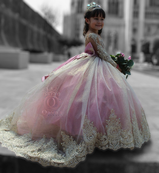 Eliane Package (Dress, Petticoat, Bouquet, Crown)
