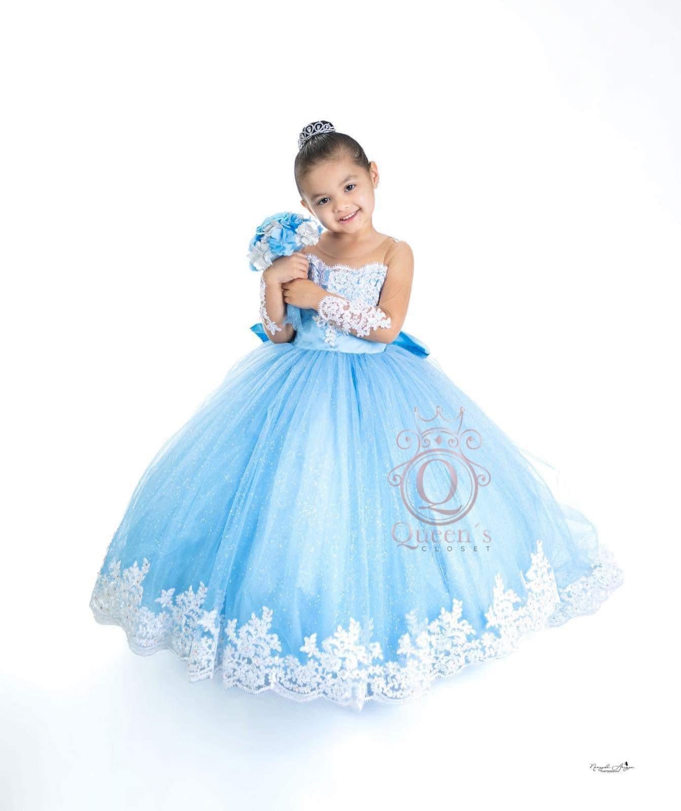 Cinderella Package (Dress, Petticoat, Bouquet, Crown)