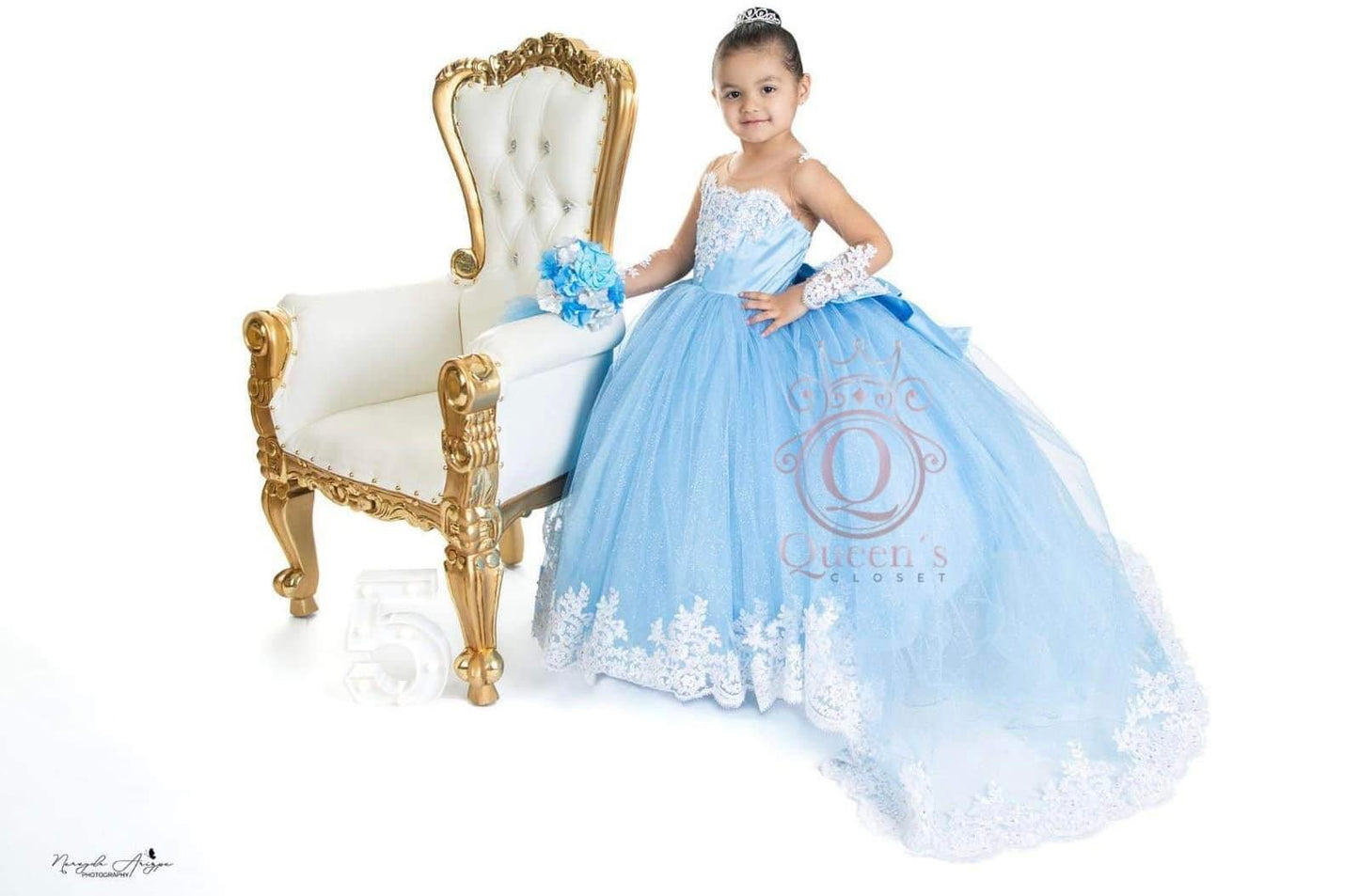 Cinderella Package (Dress, Petticoat, Bouquet, Crown)