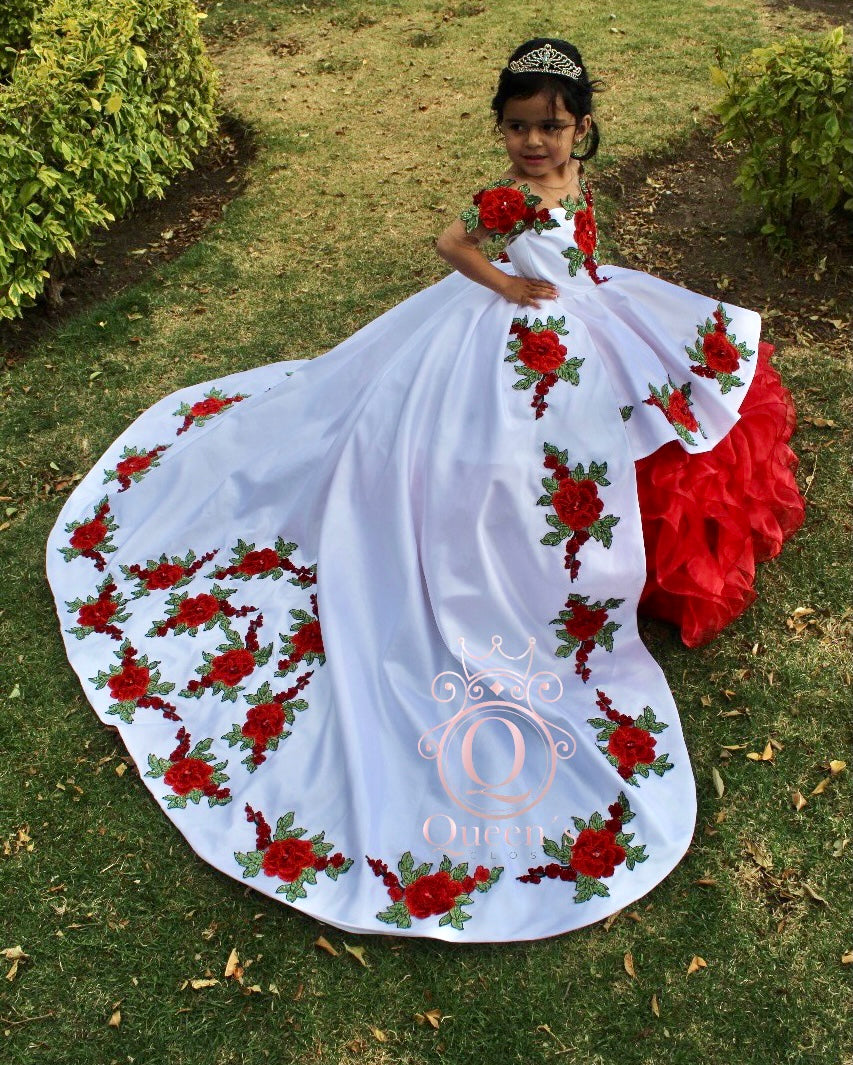 Guadalupe Package (Dress, Petticoat, Bouquet, Crown)