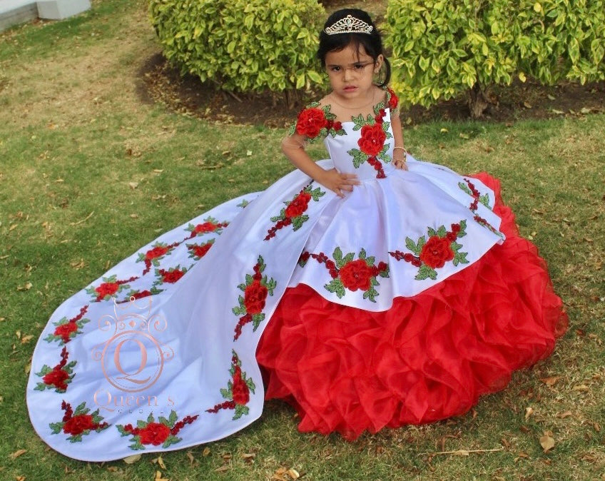 Guadalupe Package (Dress, Petticoat, Bouquet, Crown)