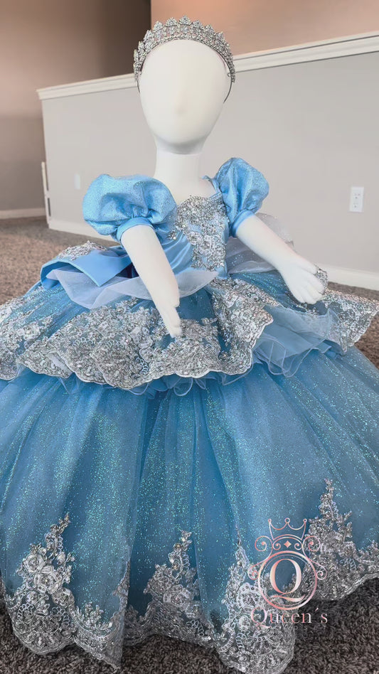 Cinderella Removable 2 Pieces Short Sleeve