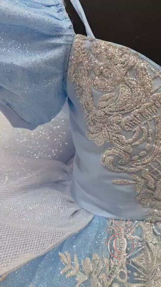 Cinderella Removable 2 Pieces Short Sleeve